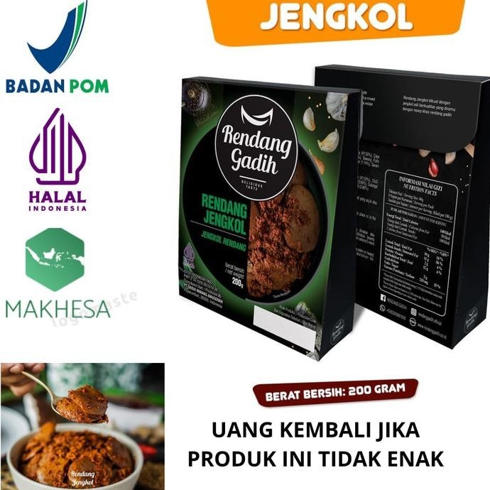 

Rendang Gadih - Rendang Jengkol Makanan Instan