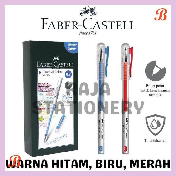 

| KG | FABER CASTELL GEL PEN TRUE GEL 0.7MM PULPEN PEN FABER CASTELL PENA