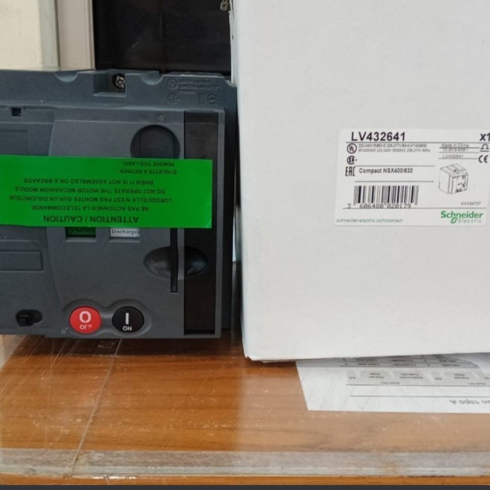 [New Ori] Motor Mechanism Schneider 400/630A Lv432641 220/240V Terbaru