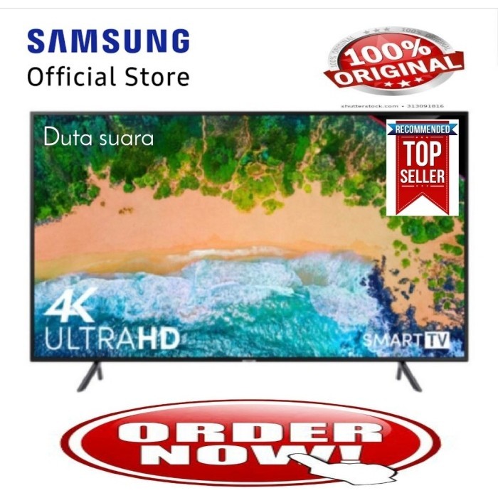 [New] Led Samsung 49 Inch 49Nu7100 Ultra Hd Smart Tv  Breket Led 49Inc Terbaru