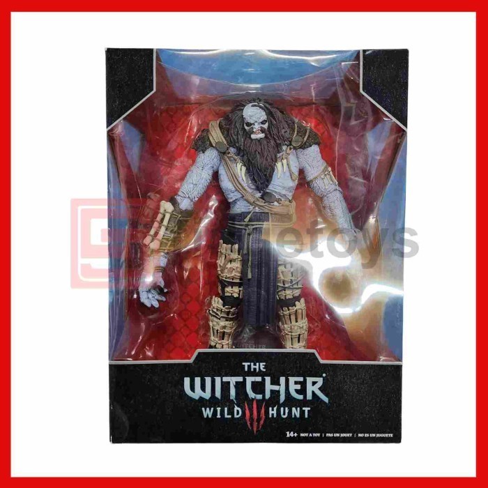 [Ori] Mcfarlane Toys The Witcher Ice Giant Mega Action Figure Berkualitas