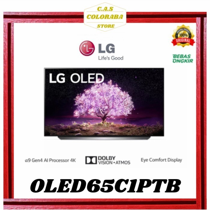 [New] Tv Lg Oled65C1Ptb Smart Tv 65 Inch Oled Led 4K Oled65C1 Oled65 65C1Ptb Limited