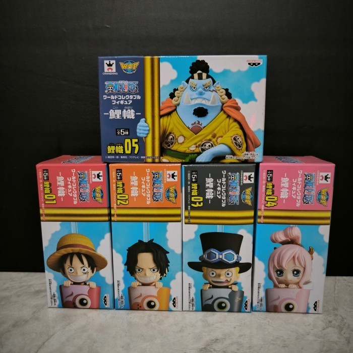 [Ori] Wcf Op One Piece Koinobori Set Of 5 Pcs Original Misb Berkualitas