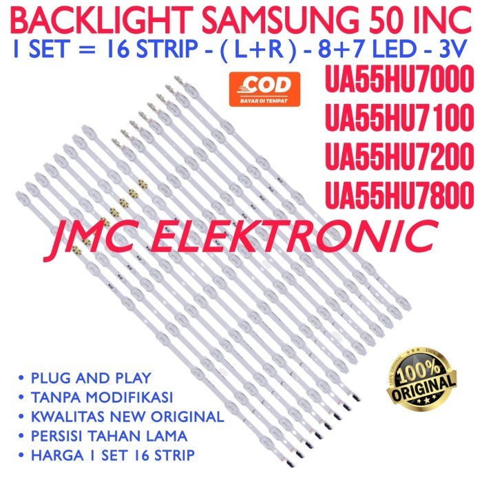 [New] Backlight Tv Samsung 55 Inc Ua 55Hu7200 55Hu7100 55Hu7800 Ua55Hu7200 Terbatas