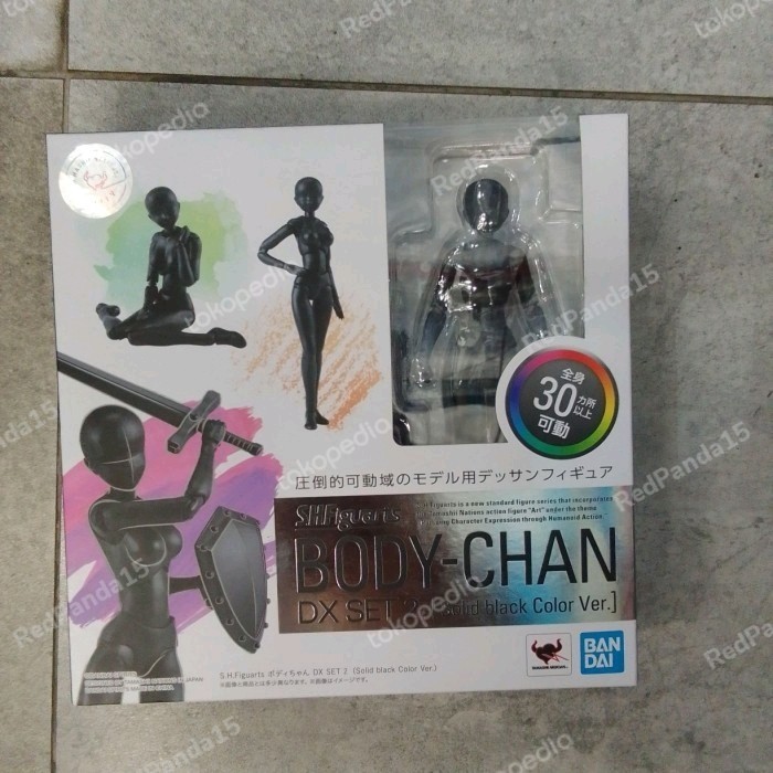 [Original] Shf Body -Chan Dx Set 2Solid Black Clr V Diskon