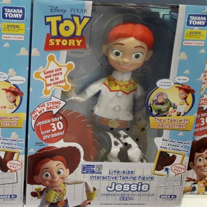 [Ori] Cek Stok Dulu. Takara Tomy Toy Story Talking Figure Jessie Berkualitas
