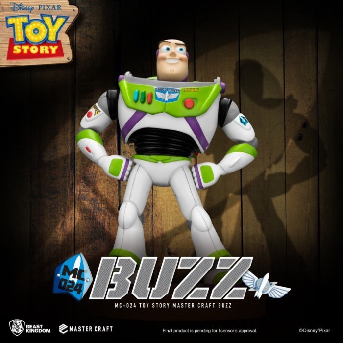 [Original] Beast Kingdom Mc-024 Toy Story Buzz Lightyear Berkualitas