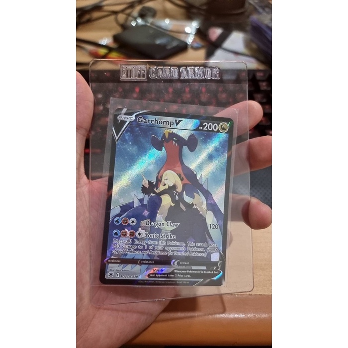 ✅Baru Garchomp V - Tg23/Tg30 - Ultra Rare Sword  Shield: Astral Radiance Si Terbaru