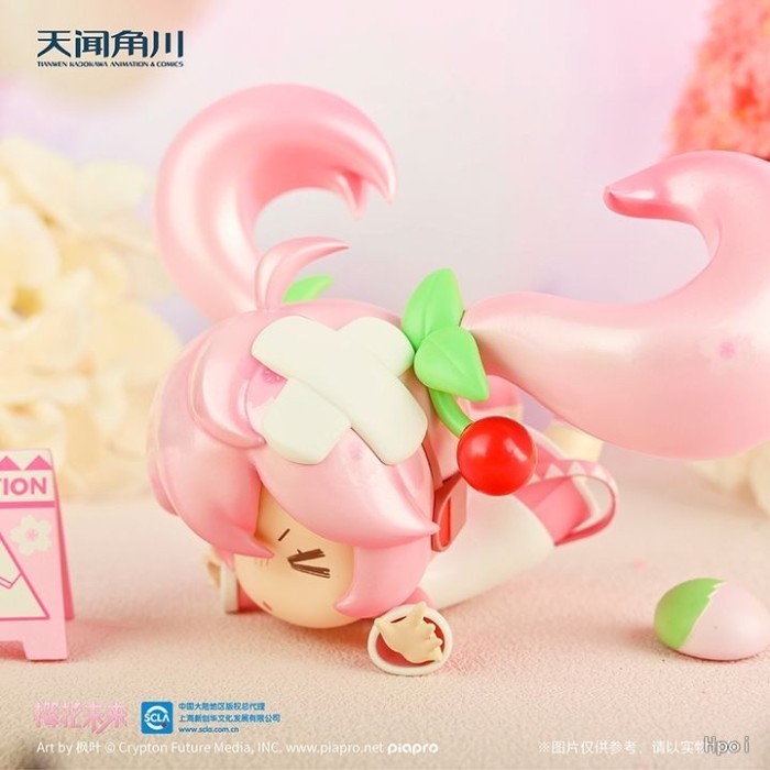 [Ori] [Secret] Sakura Miku Mini Figure Vocaloid - Falling Hatsune Miku Serie Terbaru