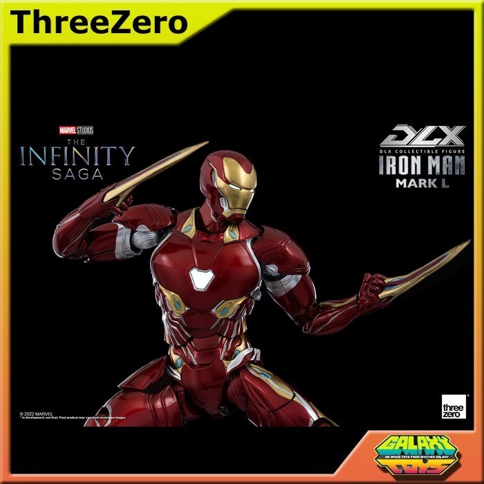[Original] 3A Threezero Marvel Studios: The Infinity Saga Dlx Iron Man Mark 50 Terbaru