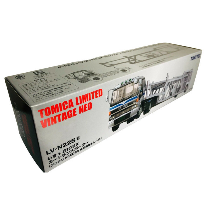 [Original] Lv-N225B Isuzu 810Ex Car Transporter Antico Tomica Limited Vintage Neo Terbaru