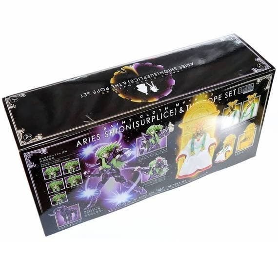 [Ori] Saint Cloth Myth Scm Ex Aries Shion Surplice  The Pope Set Terbaru