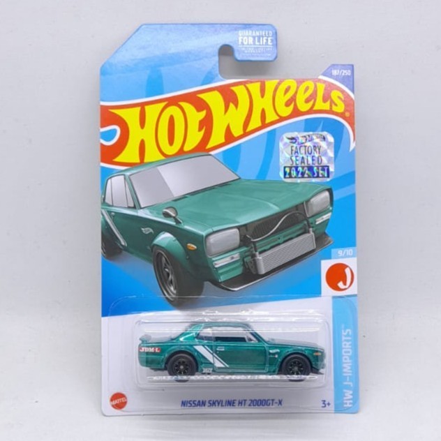 [Original] Hotwheels Factory Sealed 2022 Ths Nissan Skyline Ht 2000Gtx Jdm Limited