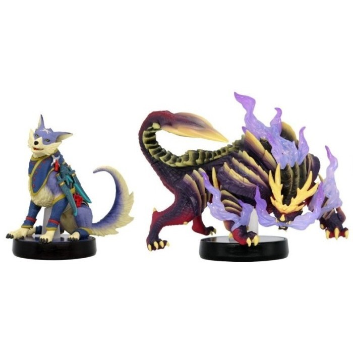 [Original] Amiibo Magaimagado Amiibo Magnamalo  Amiibo Palamute / Otomogaruku Limited