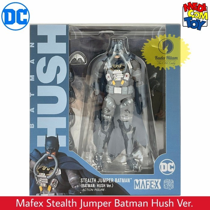 [Original] Medicom Toy Mafex 166 Stealth Jumper Batman Hush Ver. Berkualitas