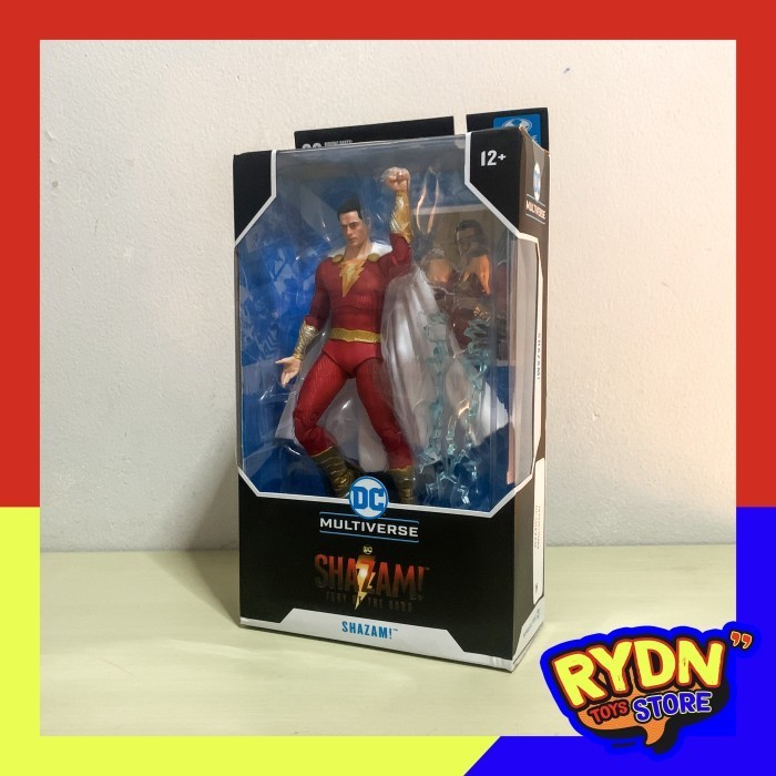 [Ori] Dc Mcfarlane Shazam Movie Fury Of The Gods - Shazam Misb Diskon