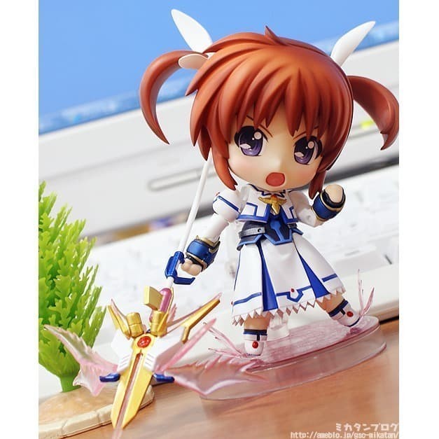 [Ori] Original Nendoroid Nendo Nanoha Takamachi Excellion Mode -BibVeryrare Terbatas