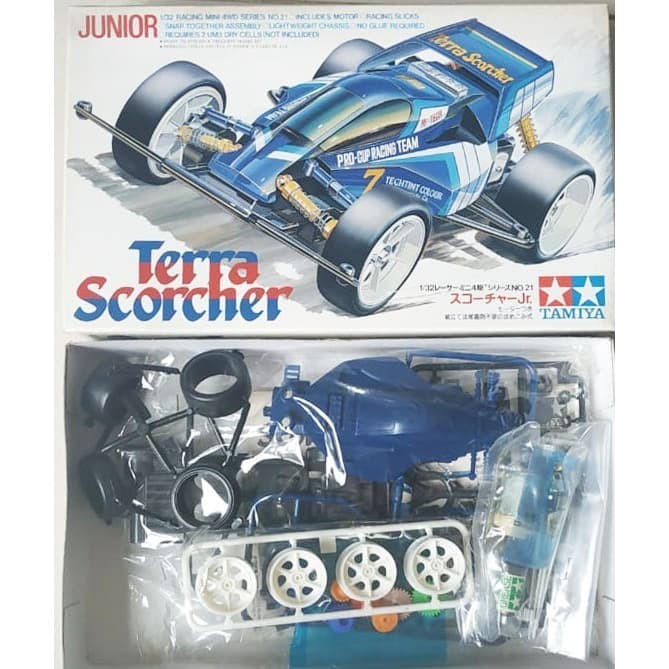 [Original] Tamiya Mini 4Wd 18021 - Terra Scorcher Jr Made In Japan Terbatas