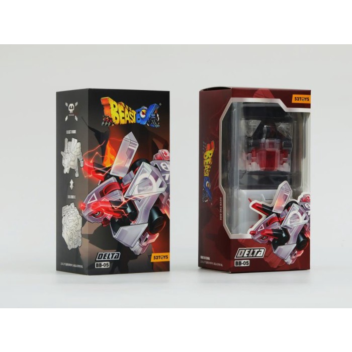 [Original] 52Toys Beastbox Bb-05 Delta Fin Figure Diskon