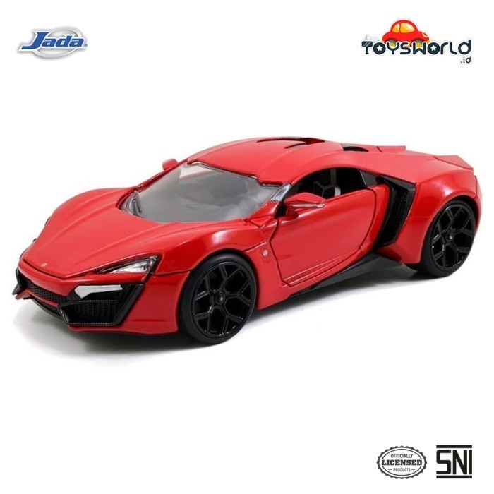 [Original] Jada Ff 1.24 Lykan Hypersport Red Limited