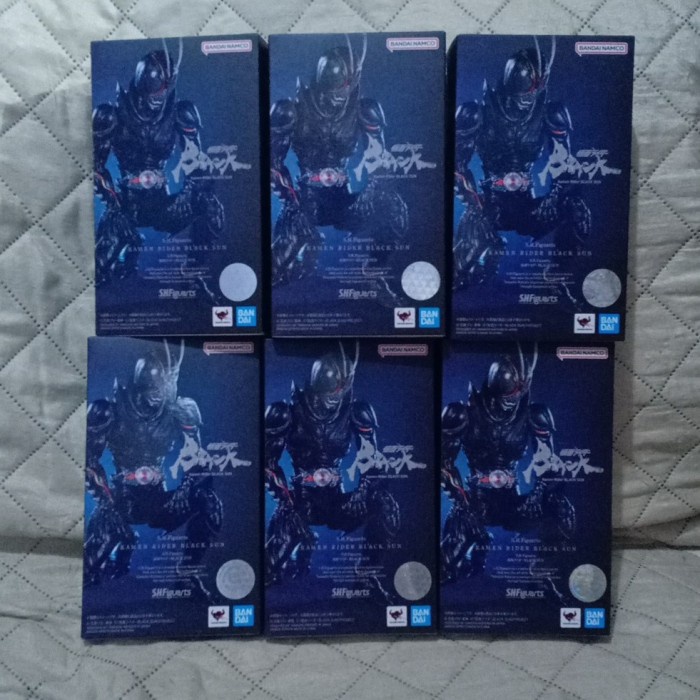 [Ori] Shf Kamen Rider Black Sun Not Ss Blacksun Figuar Shadowmoon Shodo Sodo Diskon