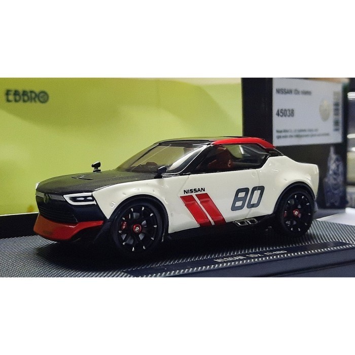 [Original] 1/43 Ebbro Nissan Idx Nismo White Black Diskon