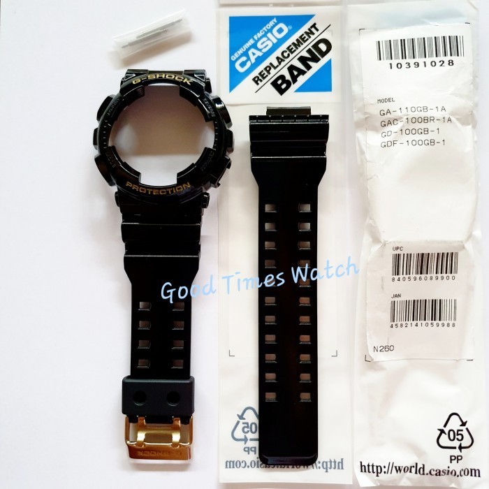 ✅New Paket Strap Bezel G-Shock Ga-110Gb-1A Ga 110Gb Ga 110 Casio Original Terbatas