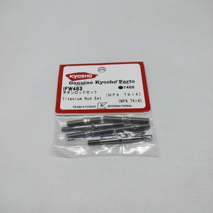 ✅Baru Kyosho Ifw463 Titanium Rod Set Mp9 Tki4 Terbatas