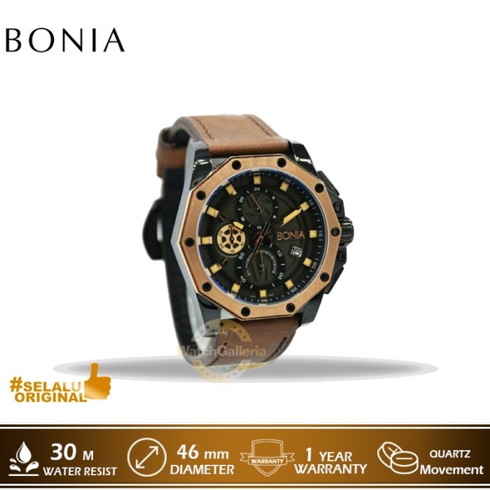✅New Jam Tangan Pria Bonia Bnb10222-1772C Original Murah Berkualitas