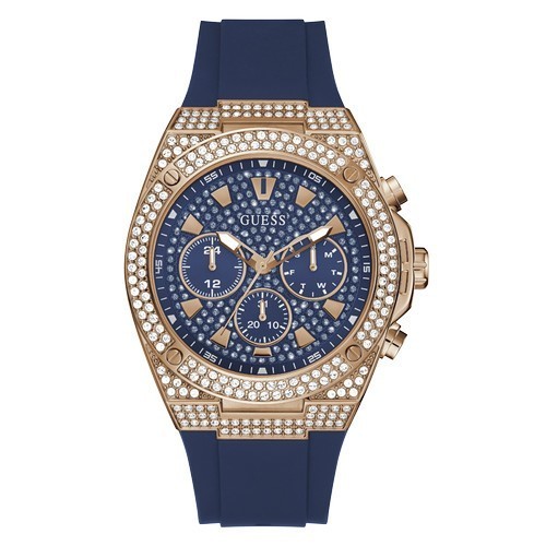 ✅New Ori Guess Original Watch Blue Pegasus Gw0060G3 - Jam Tangan Pria Original Diskon