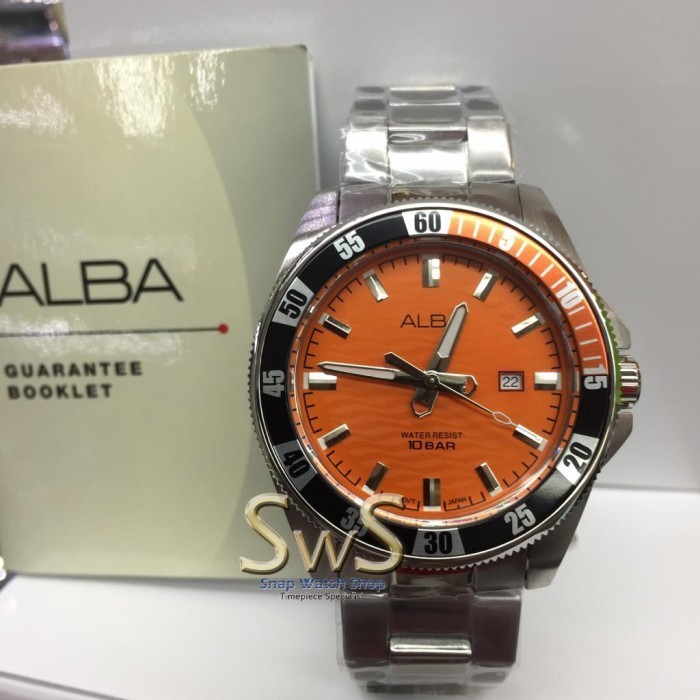 ✅New Ori Alba Ag8L93 Ag8L93X1 Original Resmi Jam Tangan Pria Berkualitas