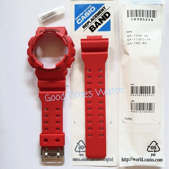 ✅Ori Paket Strap Bezel G-Shock Ga-100B-4A / Ga-100 Casio Original Limited