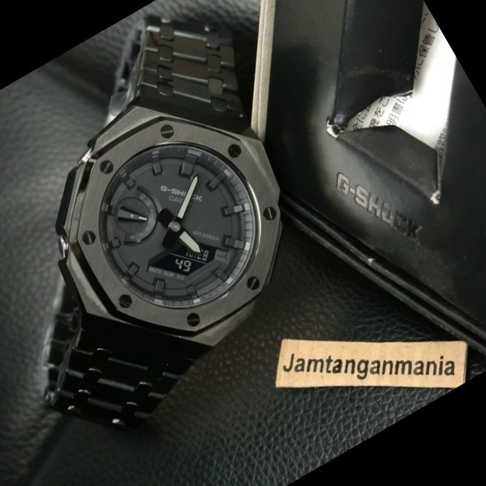 ✅Original Casio G Shock Ga-2100 / Ga-2110 Royal Oak Audemars Rantai Stainless Terbaru