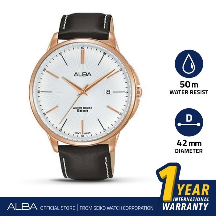 ✅Original Jam Tangan Pria Alba Quartz Leather As9G36 As9G36X1 Original Terbatas