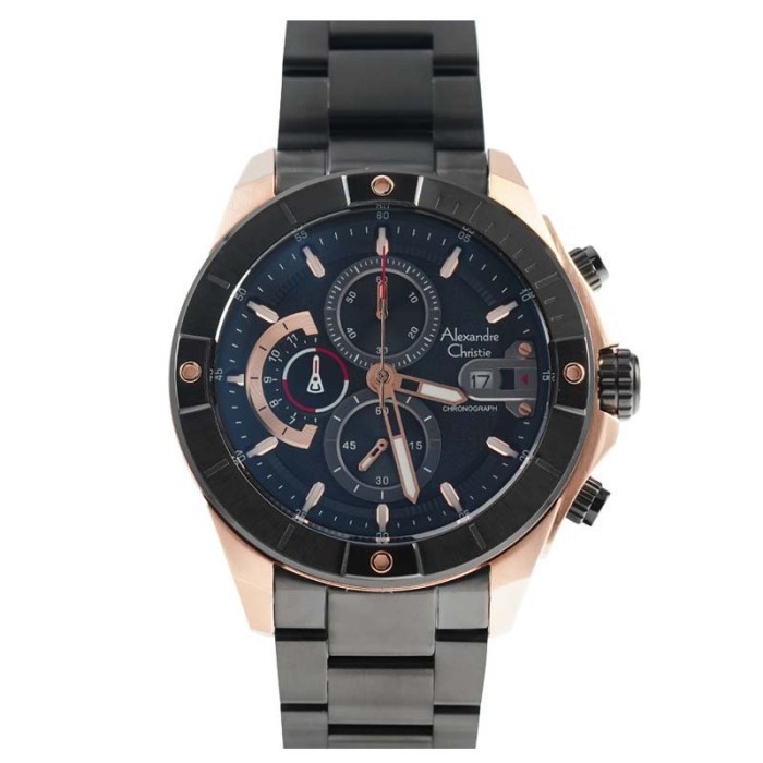 ✅Original Jam Tangan Alexandre Christie Pria Original 6631 M3 Ac6631Mc Ct Diskon