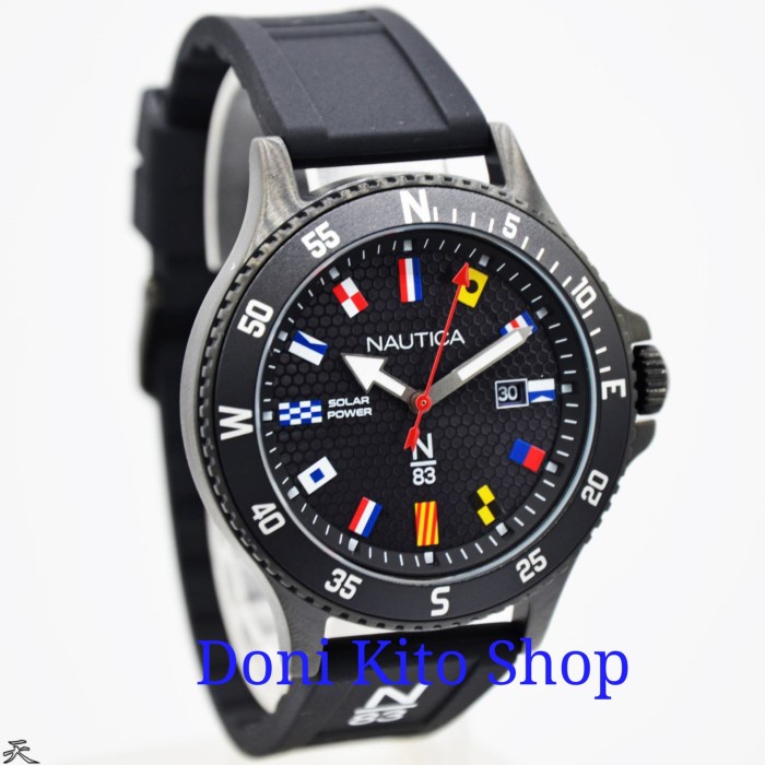 ✅Original Jam Tangan Pria Original Nautica Napcbs907 Solar Powered Berkualitas
