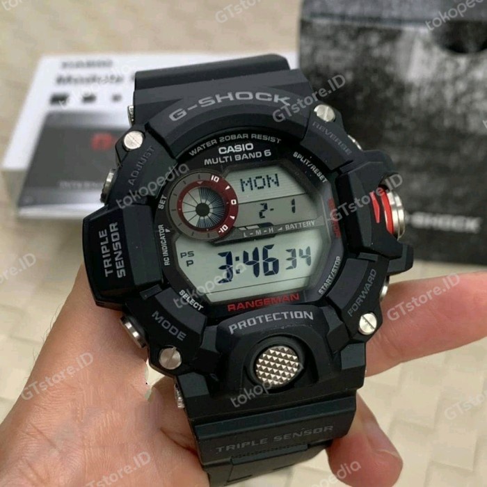 ✅New Ori G-Shock Gshock Rangeman Gw-9400-1 Gw9400 Original Terbaru