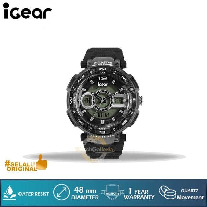 ✅Original Jam Tangan Pria Igear I34-1938 Original Murah Limited