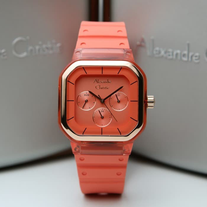✅Termurah Alexandre Christie Ac 2811 Rosegold Dark Peach Original Terbaru