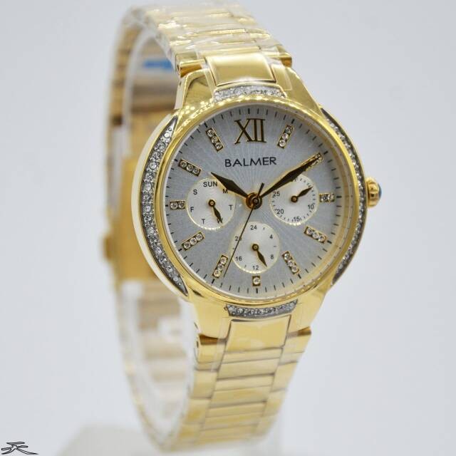 ✅Termurah Jam Tangan Wanita Original Balmer B7945Lk Gold Limited