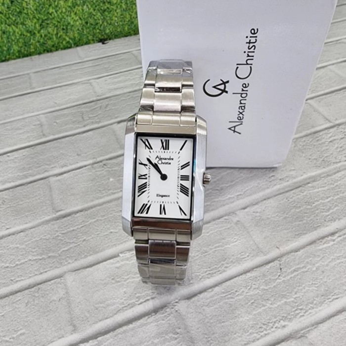 ✅Termurah Jam Tangan Wanita Original Alexandre Christie Ac8378Ld Silver Limited