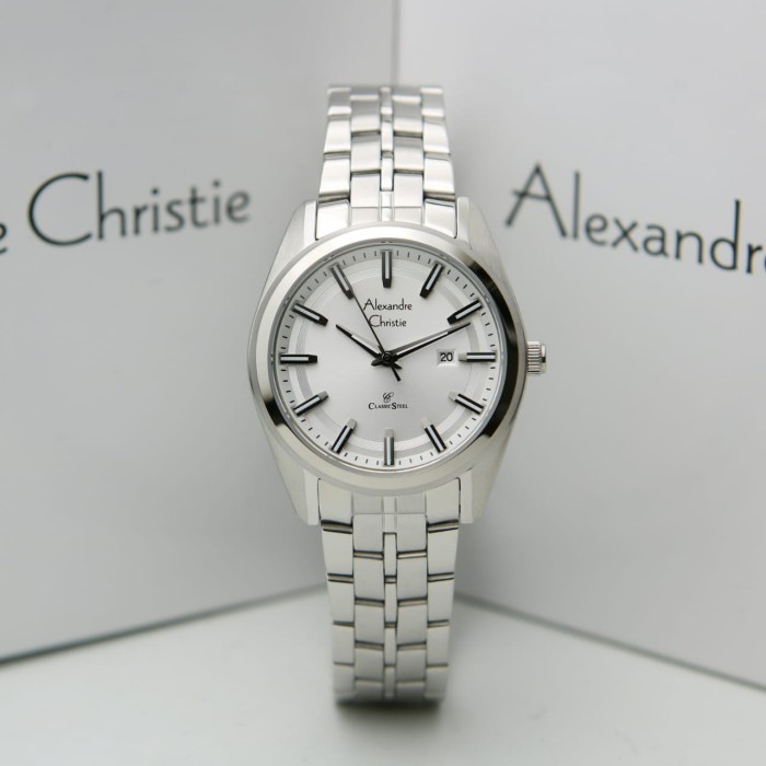 ✅Termurah Alexandre Christie Wanita Ac8637 / Ac 8637 Silver Original Berkualitas