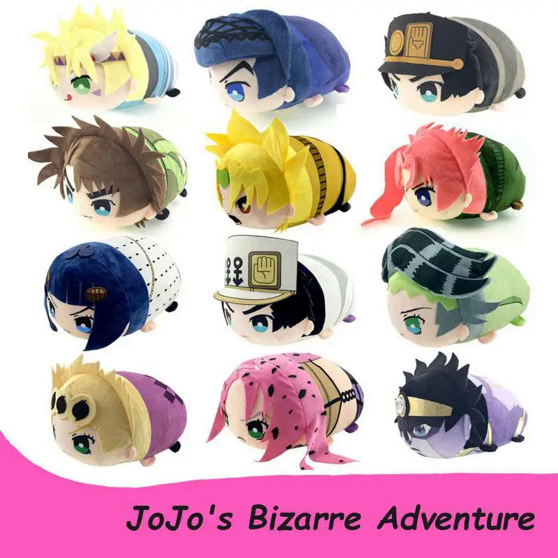 20 Styles Anime Jojo Bizarre Adventure Plush Toy Johnny Joestar Jolyne Cujoh Stuffed Toys Doll A Bir