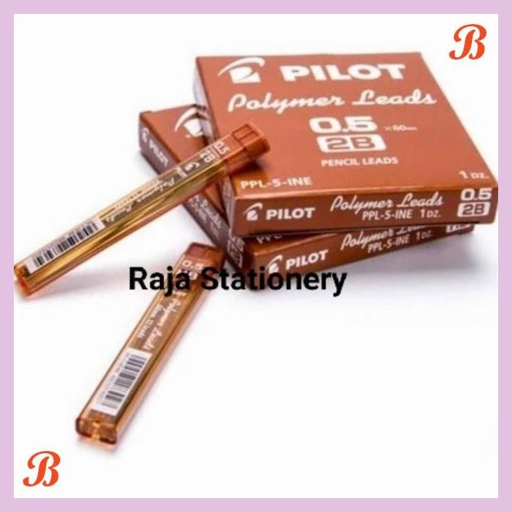 

| KG | PILOT PENCIL LEAD 2B 0.5MM 0.7MM ISI PENSIL MEKANIK PILOT 0.5 0.7 2B