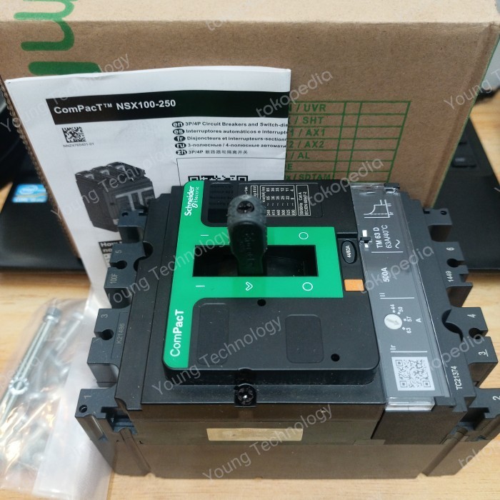 [New] Mccb Schneider Nsx100F 3Phase 63A 36Ka C10F3Tm063 New Terbatas