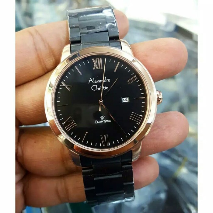 ✅Ready Alexandre Christie Ac8567 Original Stainless Steel Pria Terbatas