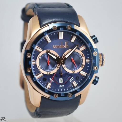 ✅Ori Jam Tangan Pria Original Condotti Cn1002-Rg04-L04 Ammirevole Berkualitas