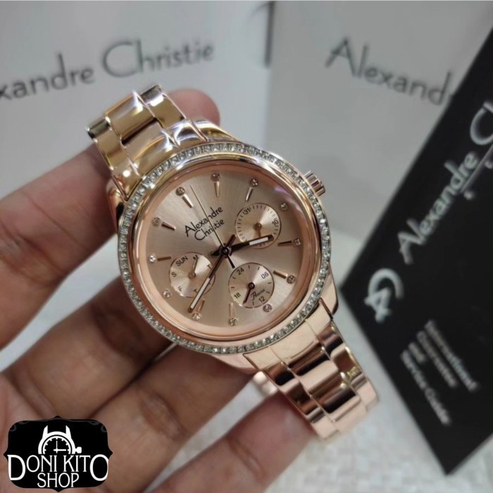 ✨Baru Jam Tangan Alexandre Christie Original Ac2514 Jam Tangan Wanita Origin Terbaru