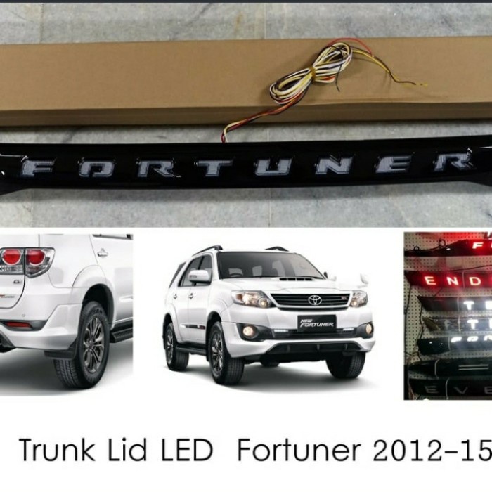 ✨New Ori Trunklid Lampu Led Fortuner 2012-2015 Berkualitas