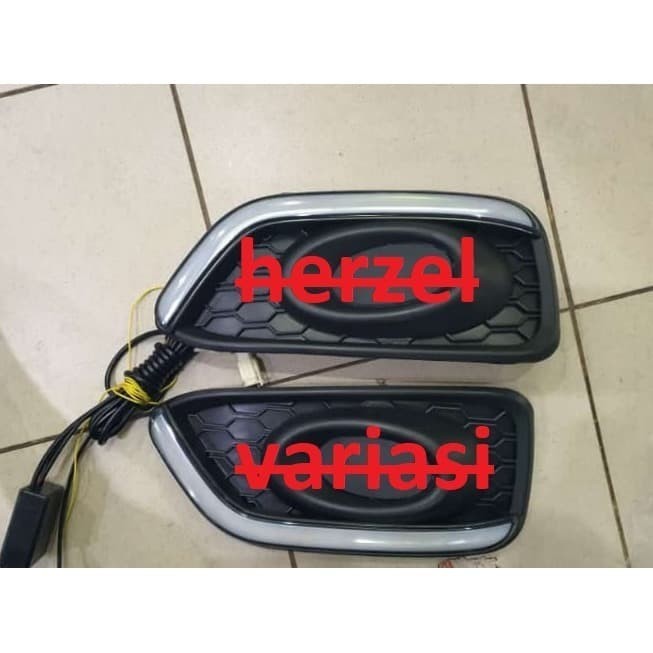 ✨New Ori Drl Led Foglamp All New Brio With Running Sein Limited